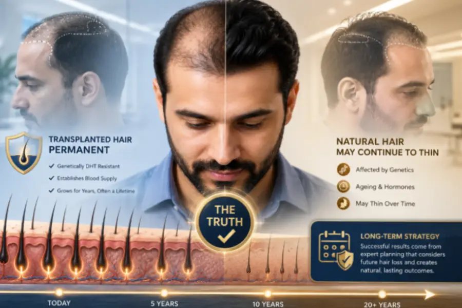 Hair Transplant is Permanent – Myth or Truth?