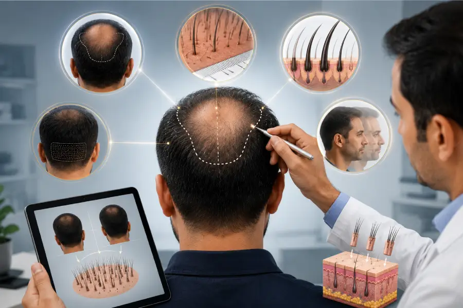 How Do Hair Transplant Surgeons Calculate Hair Graft Requirements?