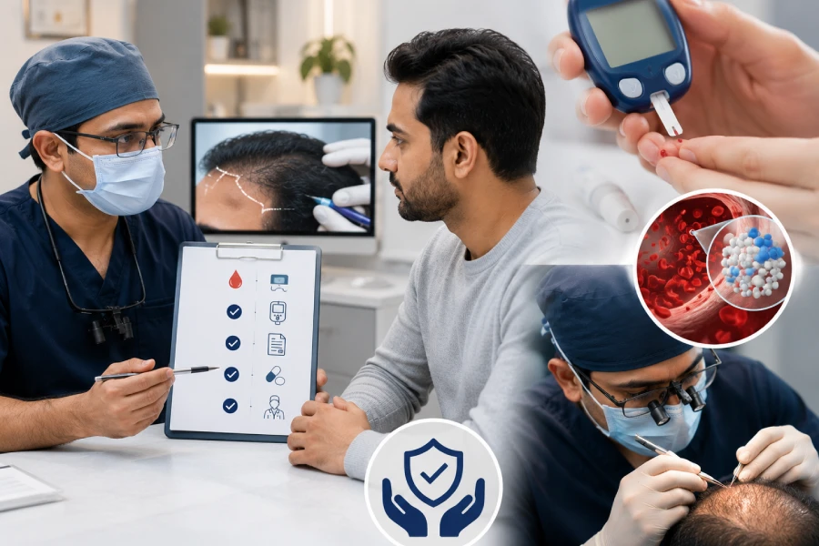 Can A Diabetic Patient Go For Hair Transplant Surgery?
