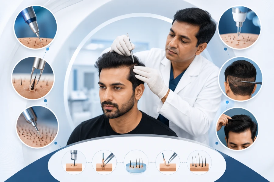 Advanced Hair Transplant Techniques Available At Harleys Clinic, Mumbai